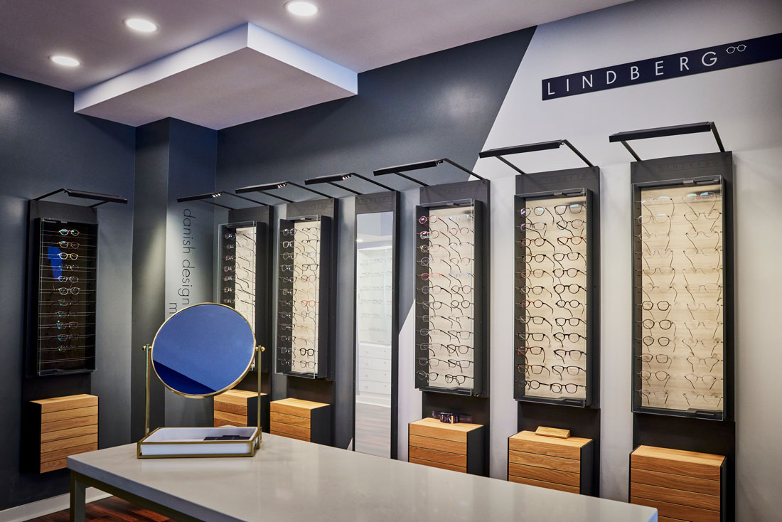 LINDBERG eyewear glasses section at InnerVision Eyewear THE LINDBERG SHOP.