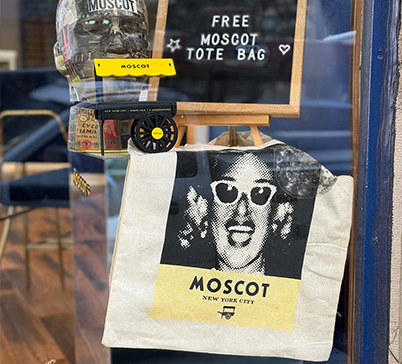 free MOSCOT bag